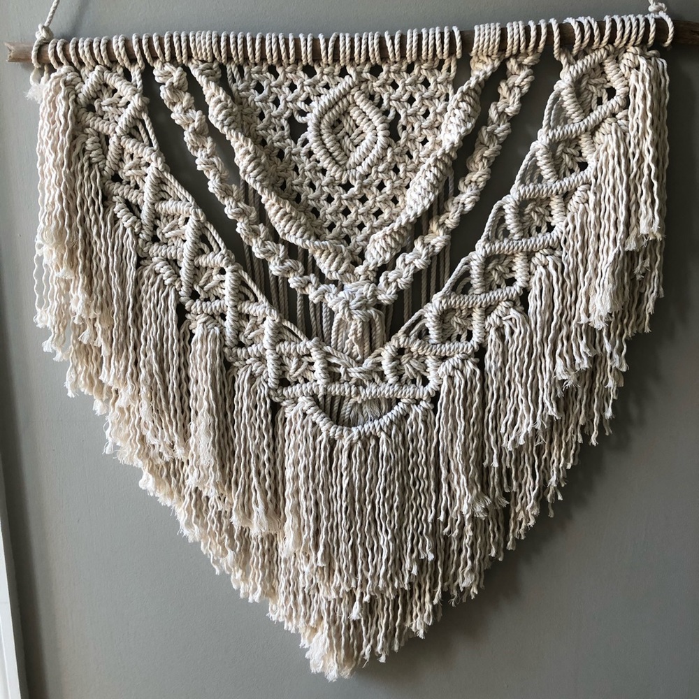 Large Handmade Macrame Wall Hanging